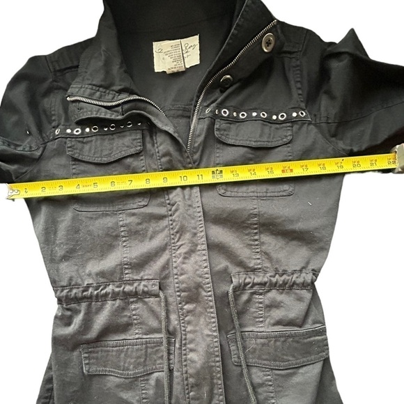 AMERICAN Rag Moto Light Weight Jacket Womens Cinch Tie Waist• Used • Size: Small - Picture 3 of 8